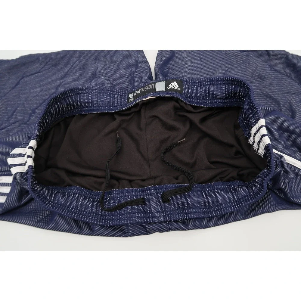 Adidas Golden State Warriors Mens 42 3XL Navy NBA Fusion Shorts‎ Player Issued